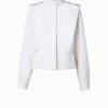 AKRIS Cotton Linen Blend Jacket