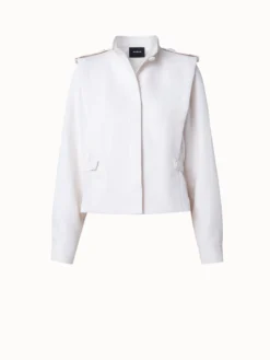 AKRIS Cotton Linen Blend Jacket -AKRIS Sales Store 741705