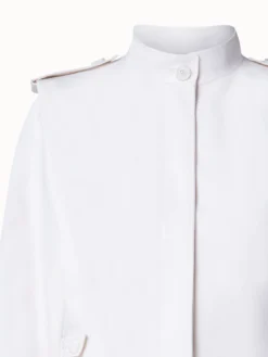 AKRIS Cotton Linen Blend Jacket -AKRIS Sales Store 741797