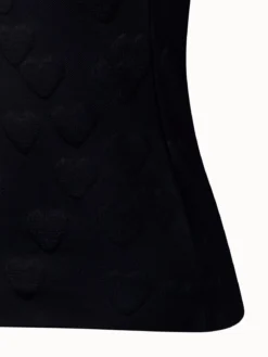 AKRIS Silk Stretch 3D Hearts Jacquard Pullover -AKRIS Sales Store 753451