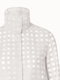 AKRIS Square Embroidery On Tulle Jacket -AKRIS Sales Store 757515