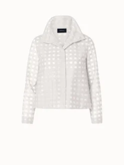 AKRIS Square Embroidery On Tulle Jacket -AKRIS Sales Store 757516 7d95be3f de30 4ae5 9586 0b614c3aa891