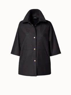 AKRIS Lambskin Leather Jacket