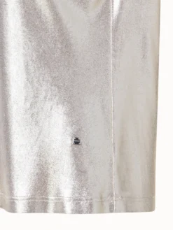 AKRIS Metallic Jersey T-Shirt -AKRIS Sales Store 758174