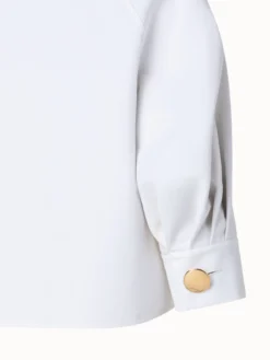 AKRIS Cotton Double-Face Cropped Jacket -AKRIS Sales Store 758221