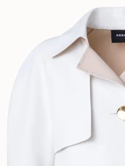 AKRIS Cotton Double-Face Cropped Jacket -AKRIS Sales Store 758222