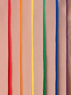 AKRIS Silk Georgette Gown With Multicolor Pleats -AKRIS Sales Store 759556