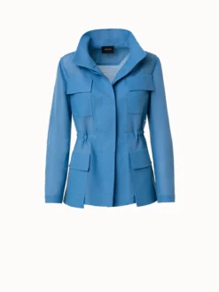 AKRIS Viscose Cotton Open Weave Jacket -AKRIS Sales Store 770301