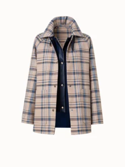 AKRIS Reversible Three-in-One Wool Double Weave Jacket -AKRIS Sales Store 770311