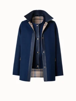 AKRIS Reversible Three-in-One Wool Double Weave Jacket -AKRIS Sales Store 770313