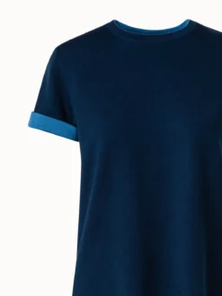 AKRIS Reversible Wool Silk Stretch Double-Face Knit Top -AKRIS Sales Store 770921