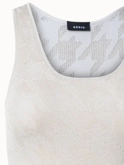 AKRIS Houndstooth Jacquard Knit Tank Top -AKRIS Sales Store 770960 9dd89d0b 6e9e 495f 9179 853b127e2f52