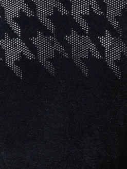 AKRIS Houndstooth Jacquard Knit Pullover -AKRIS Sales Store 770972