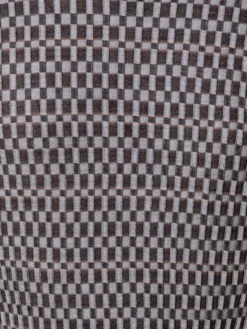 AKRIS Checked Silk Rib Knit Pullover -AKRIS Sales Store 770984