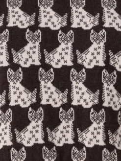 AKRIS Cashmere Cotton Emma Jacquard Knit Pullover -AKRIS Sales Store 770986