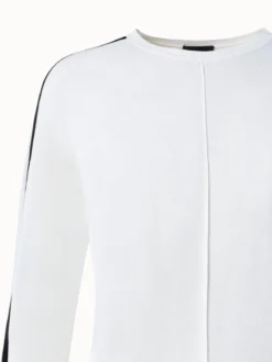 AKRIS Viscose Stretch Intarsia Knit Pullover -AKRIS Sales Store 770988