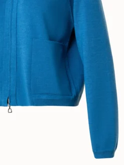 AKRIS Wool Silk Stretch Knit Double-Face Jacket -AKRIS Sales Store 771079