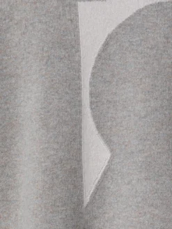 AKRIS Reversible Cashmere Knit Composed Letters Intarsia Double-Face Jacket -AKRIS Sales Store 771095