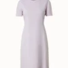 AKRIS Wool Double-Face Sheath Dress