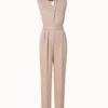 AKRIS Cotton Silk Serge Jumpsuit