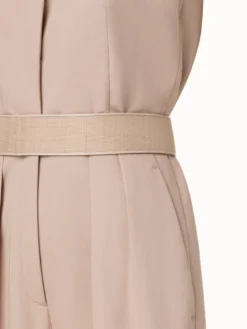 AKRIS Cotton Silk Serge Jumpsuit -AKRIS Sales Store 772358