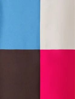 AKRIS Cotton Silk Double-Face Dress With Composed Letters Print -AKRIS Sales Store 796662