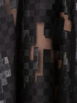 AKRIS Square Jacquard Midi Dress -AKRIS Sales Store 800344