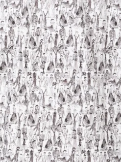 AKRIS Cotton Jersey T-Shirt With Croquis Druck -AKRIS Sales Store 804765