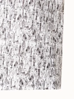 AKRIS Cotton Jersey T-Shirt With Croquis Druck -AKRIS Sales Store 804766