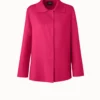AKRIS Cashmere Double-Face Long Jacket