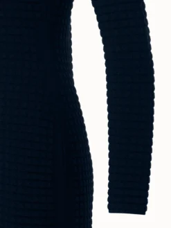 AKRIS Wool Silk 3D Trapezoid Jacquard Knit Dress -AKRIS Sales Store 807041