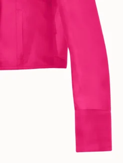 AKRIS Silk Organza Double-Breasted Short Jacket -AKRIS Sales Store 807167