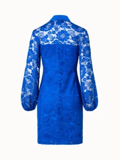 AKRIS Floral Techno Lace Shirt Dress -AKRIS Sales Store 815131 c28569f4 1f0a 462c 97ab e19e5c3780bb