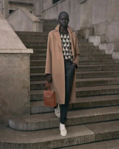 AKRIS Cashmere Double-Face Coat