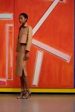 AKRIS Ribbed Sea Island Cotton Tank -AKRIS Sales Store Lookbook Akris SS21 A36 bf24385a ac49 4f29 b3c0 85c301cd2049